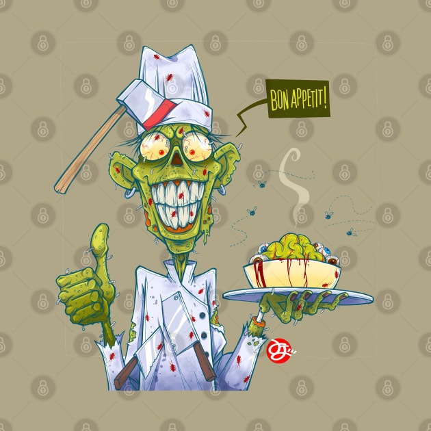 Zombie Chef by Cr8tivMojo