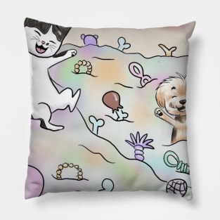 Sonny and Maya playtime Pillow