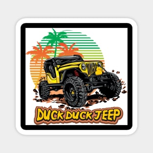 Duck Duck Jeep Magnet