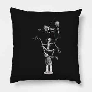 Frankenstein - Mummy - Witch - Halloween - Mumie - Hexe Pillow