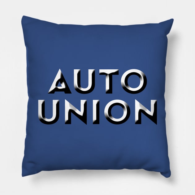 Auto Union Pillow by robinlund