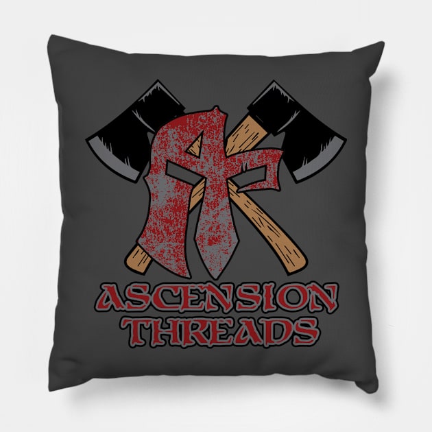 Ascension Threads Cross Axe Pillow by Ascension Threads