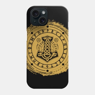 Mjolnir - The Hammer of Thor | Norse Pagan Symbol Phone Case