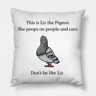 Don't be like Liz! Pillow