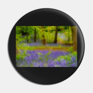 Dreamy bluebell art Pin