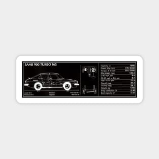 Saab 900 Turbo T16 Magnet