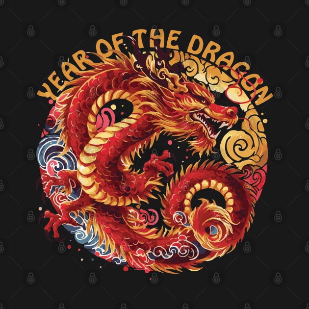 Chinese Year of the Dragon 2024 by Heartsake