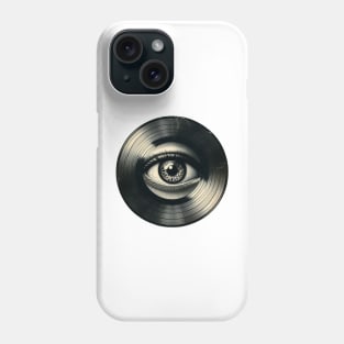 vinyl eye Phone Case