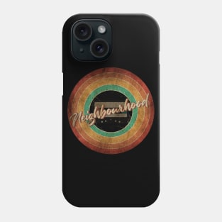 The Neighbourhood Vintage Circle Art Phone Case