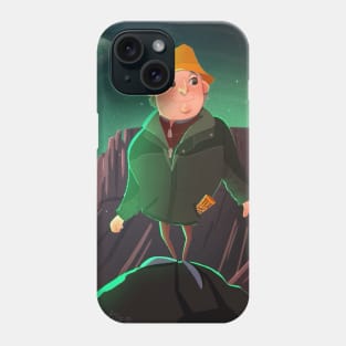Globetrotter in far far away planets Phone Case
