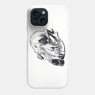 The skull without background (1-st version) Phone Case