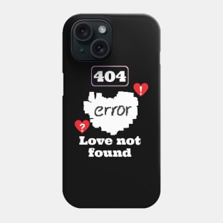 Error 404 not found Phone Case