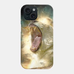 Lion Animal Wildlife Jungle Nature Safari Adventure Discovery Africa Digital Painting Phone Case