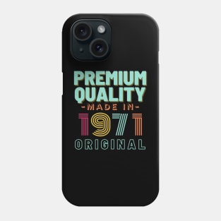 Premium Quality Made In 1971 Original Phone Case