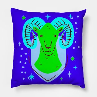 Zodiac Animal: Aries Pillow