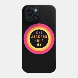 Ski Jackson Hole Wyoming Phone Case