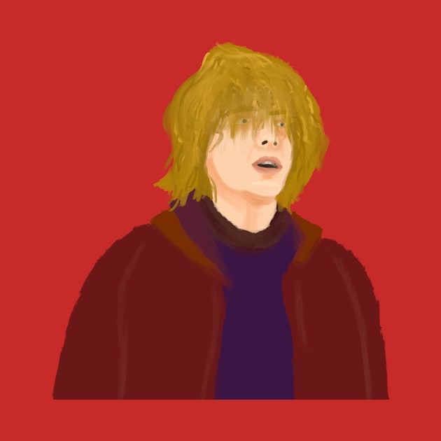 Enjolras Painting by byebyesally