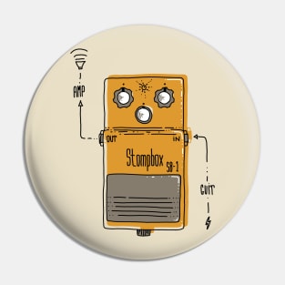 Stompbox Geek Pin