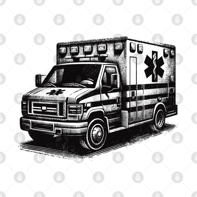 Ambulance by Vehicles-Art