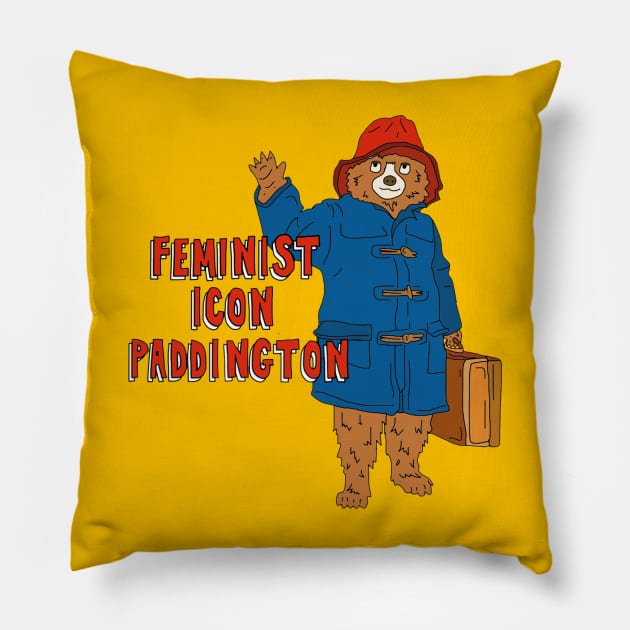 Feminist Icon Pillow by The Bechdel Cast