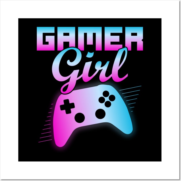 Gamer Girl Funny Video Gaming Game Controller Graphic Gift