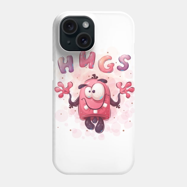 Cute monster Phone Case by NoonDesign