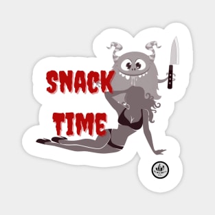 Snack Time Monster Magnet