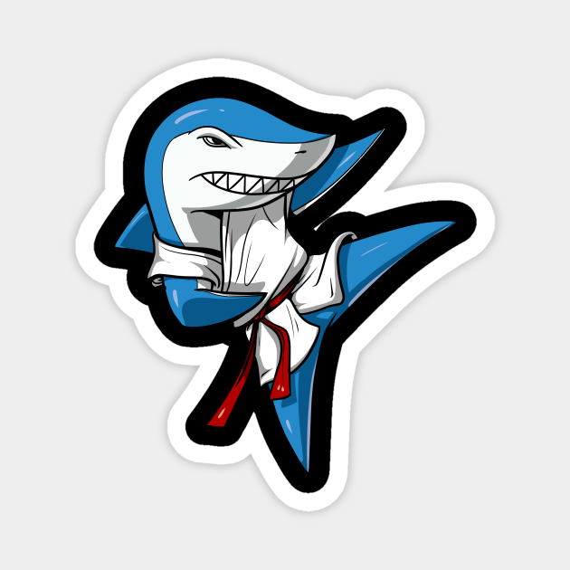 Karate Shark Shark Karate TeePublic
