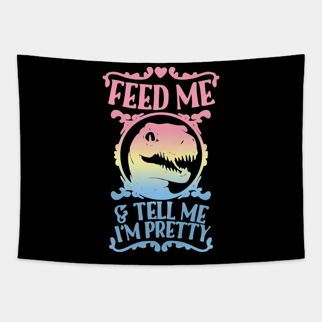 feed me and tell me im pretty Tapestry by clownverty