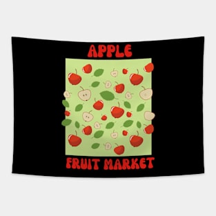 Fruit market apple Tapestry