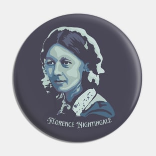 Florence Nightingale Portrait Pin