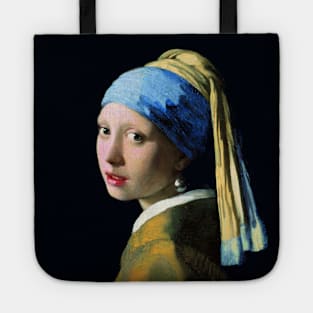 Jan Vermeer Girl With A Pearl Earring Tote