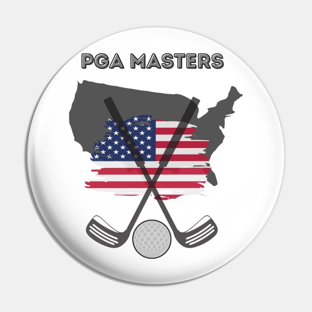 PGA Masters tournament Pin by Love My..