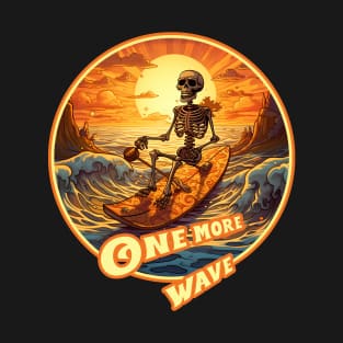 Halloween Surfer skeleton T-Shirt