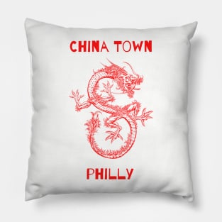 Chinatown Philly Pillow