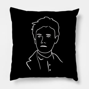 Young Rimbaud Pillow