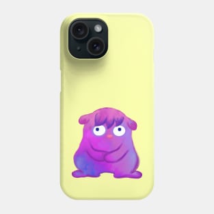 Cute Purple Monster Creature Phone Case