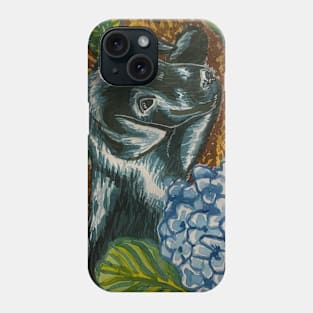 Black Lab Puppy Phone Case