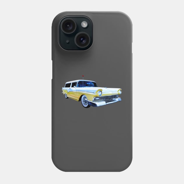 1957 Ford Ranch Wagon Phone Case by Burtney