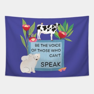 Animal Rights Tapestry