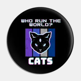 Cat run the world! -cool cat Pin