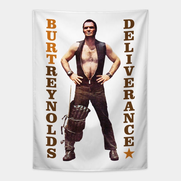 Burt Reynolds Tapestry by PLAYDIGITAL2020