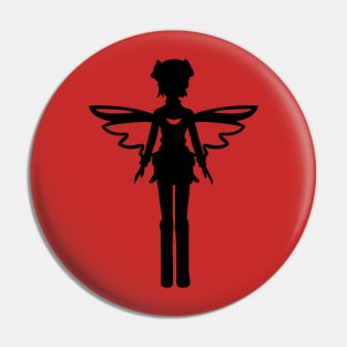 Flying Girl Pin