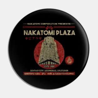 Nakatomi Plaza Christmas Party 1988 Vintage ( Crack ) Pin