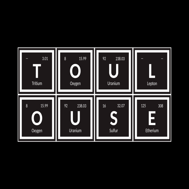 Toulouse Periodic Table by Maozva-DSGN