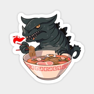 Kawaii Japanese Anime Soup Bowl Otaku Japan Fan Dragon Ramen Magnet