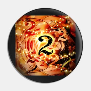 Number 2 Pin