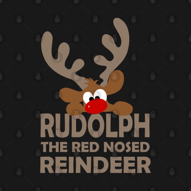 rudolph reindeer by christinehearst