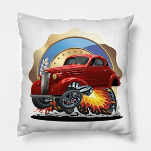 1937 Hot Rod Pillow