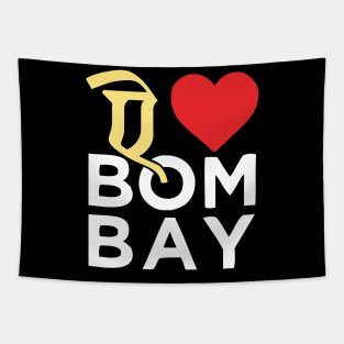 I love Mumbai Bombay Mumbaikar Maharashtra Design Tapestry